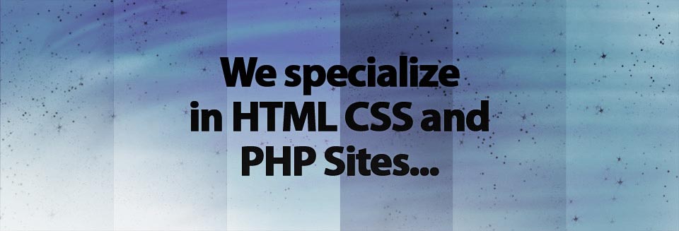 html css and php website design